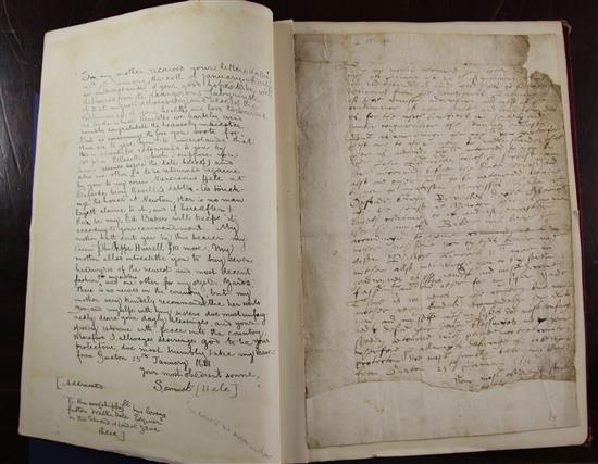 Royal Navy Interest - a collection of 24 manuscript warrants and letters, etc